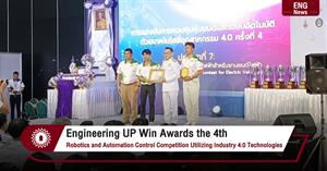 Engineering UP Win Awards the 4th Robotics and Automation Control Competition Utilizing Industry 4.0 Technologies